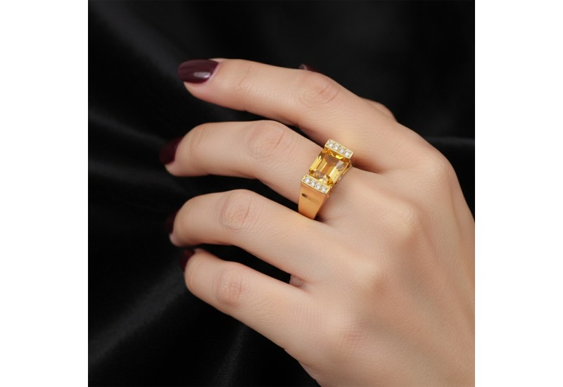 Δαχτυλίδι Citrine