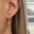 Σκουλαρίκια με Citrine Σκουλαρίκια με Citrine