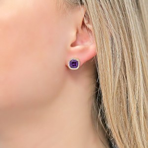 Σκουλαρίκια ροζέτες