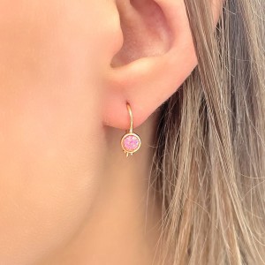 Σκουλαρίκια με οπάλιο Σκουλαρίκια με οπάλιο