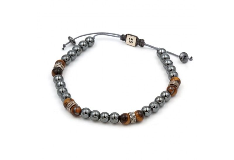Βραχιόλι Αιματίτης Tiger eye Βραχιόλι Αιματίτης Tiger eye