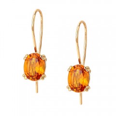 Σκουλαρίκια με Citrine Σκουλαρίκια με Citrine