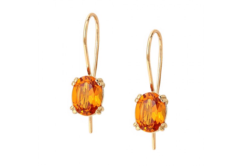 Σκουλαρίκια με Citrine Σκουλαρίκια με Citrine