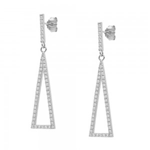 Σκουλαρίκια με ζιρκόν