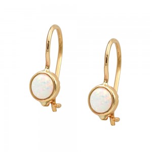 Σκουλαρίκια με οπάλιο Σκουλαρίκια με οπάλιο