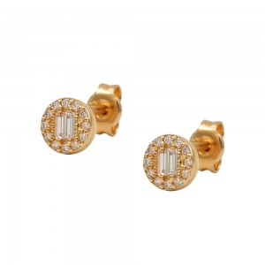 Σκουλαρίκια με ζιρκόν