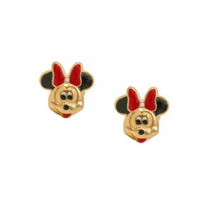 Σκουλαρίκια Minnie Mouse Σκουλαρίκια Minnie Mouse