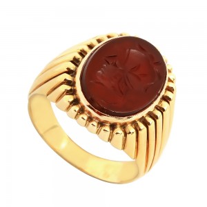 Δαχτυλίδι με κεχριμπάρι Δαχτυλίδι με κεχριμπάρι